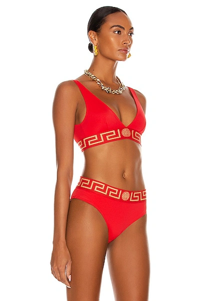 Shop Versace Sport Bikini Top