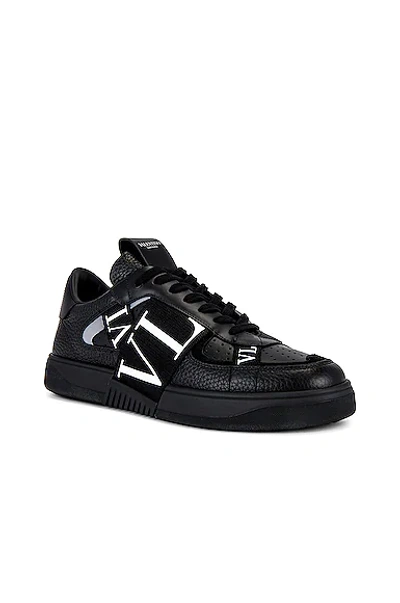 Shop Valentino Vl7n Sneakers In Black