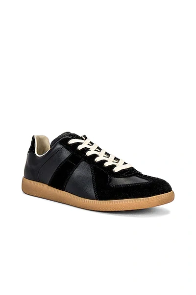 Shop Maison Margiela Replica Sneakers In Black