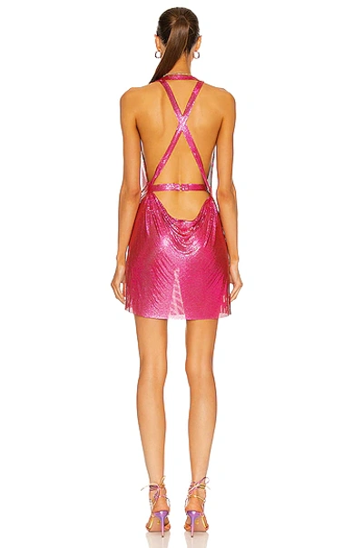 Fannie Schiavoni Maia Dress In Fuchsia