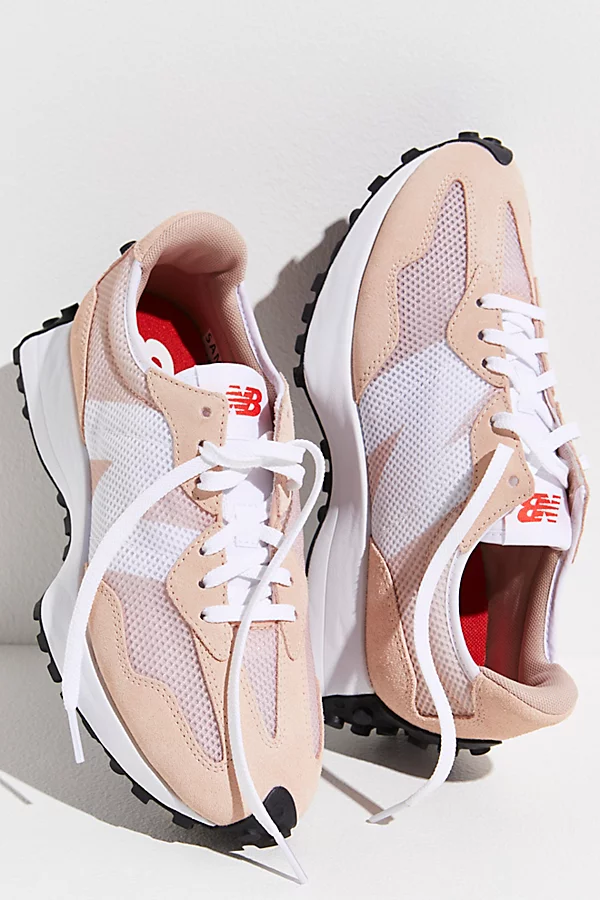 new balance 327 rose water