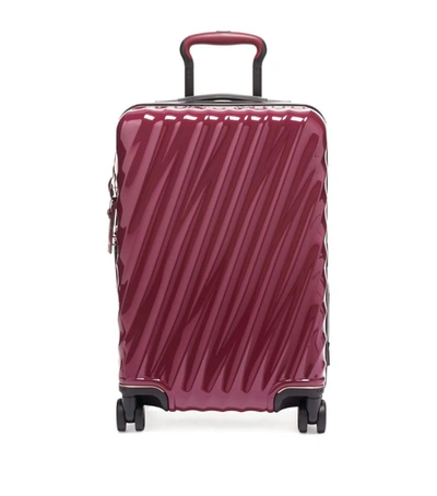 Shop Tumi 19 Degree Cabin Suitcase (55cm) In Pink