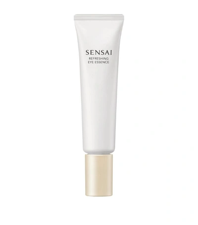 Shop Sensai Refreshing Eye Essence Refill (20ml) In White