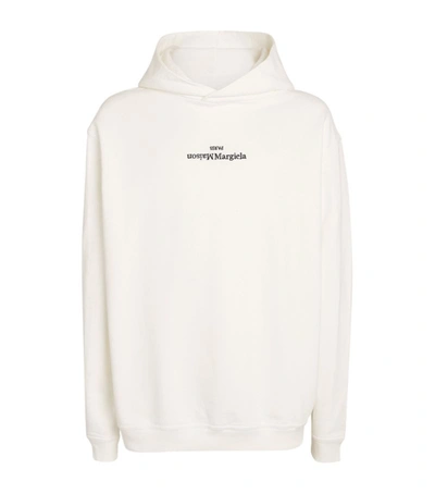 Shop Maison Margiela Reverse Logo Sweater In White