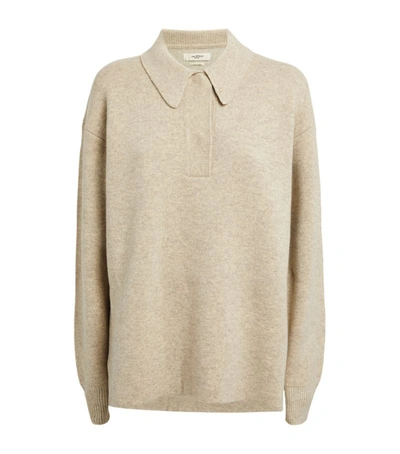 Shop Isabel Marant Étoile Wool-blend Lark Sweater In Grey