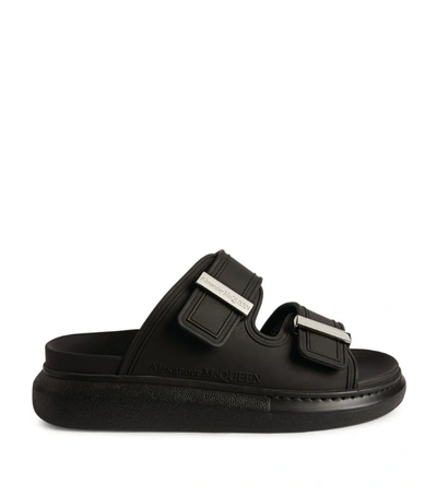 Shop Alexander Mcqueen Platform Sandals In Black