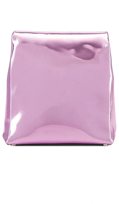 Shop Alexander Wang Lunch Bag Clutch In Purple