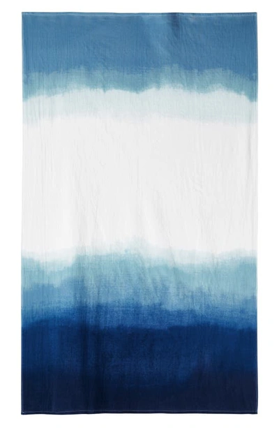 Shop Michael Aram Dip Dye Ombre Resort Towel In Blue