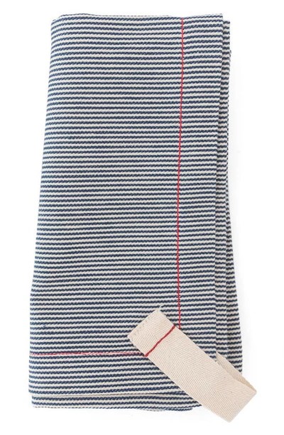 Shop Heirloomed Collection Set Of 4 Napkins In Railroad Stripe