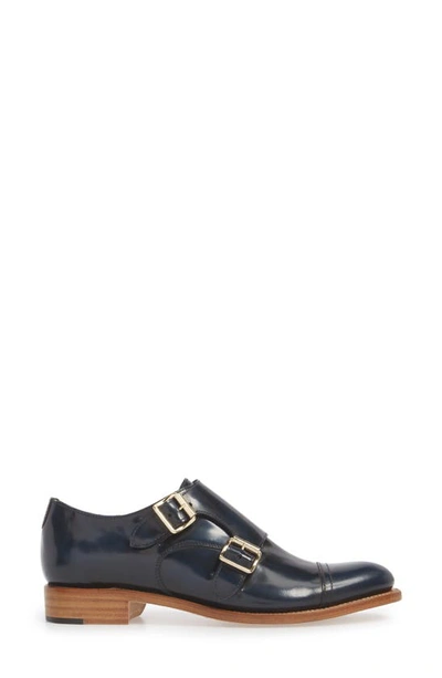 Shop The Office Of Angela Scott Mr. Colin Monk Strap Shoe In Ocean