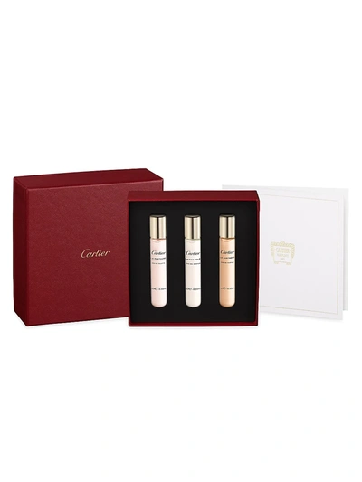 Shop Cartier Women's Icons Discovery 3-piece Fragrance Set