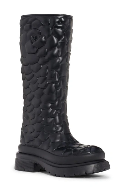 Shop Valentino Atelier 03 Rose Edition Water Resistant Platform Boot In Nero