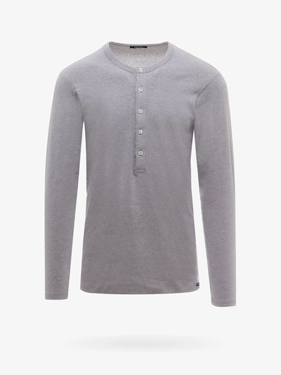Shop Tom Ford T-shirt In Grey