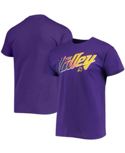 Shop Junk Food Men's Purple Phoenix Suns The Valley T-shirt