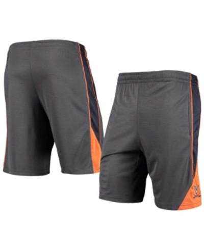 Colosseum Men's Charcoal Virginia Cavaliers Team Turnover Shorts In Charcoal