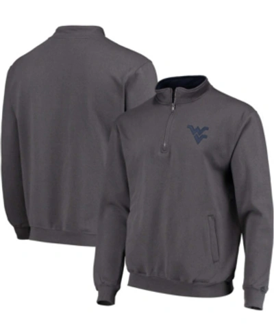 Shop Colosseum Men's Charcoal West Virginia Mountaineers Tortugas Logo Quarter-zip Jacket
