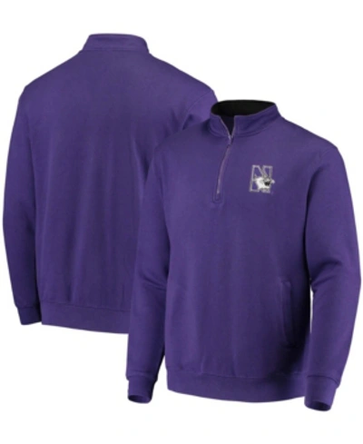 Colosseum Men's Purple Northwestern Wildcats Tortugas Logo Quarter-zip Jacket In Purple