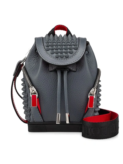 Christian Louboutin Mini Explorafunk Studded Leather Crossbody