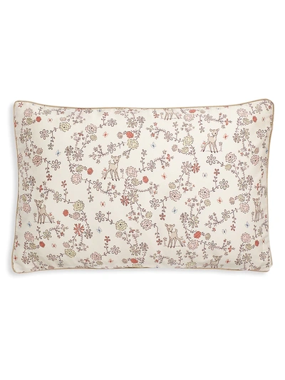 Shop Gooselings Baby Girl's Into The Woodlands Pillow In Ivory