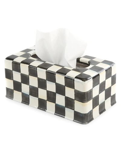 Shop Mackenzie-childs Courtly Check Tissue Box Cover
