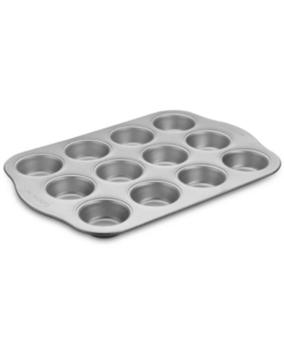 Cuisinart Easy-grip 12-cup Nonstick Muffin Pan In 2-tone