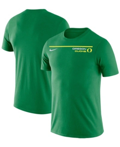 Shop Nike Men's Green Oregon Ducks Icon Word T-shirt
