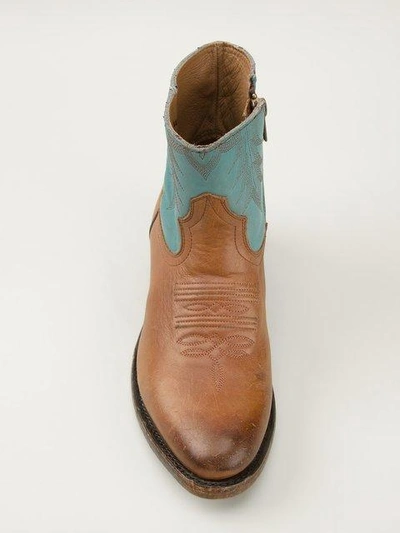 Shop Ash 'kut Austin Caribe' Cowboy Boots