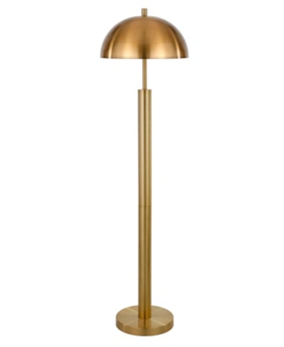 Shop Hudson & Canal York Finish Floor Lamp In Brass