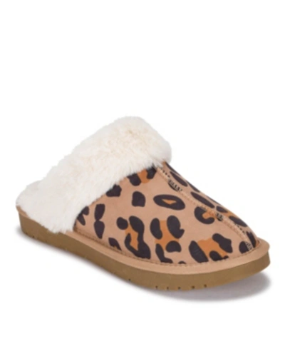 Shop Baretraps Women's Teegan Clog Slippers In Leopard