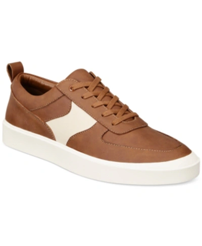 Shop Inc International Concepts Men's Low Profile Sneakers, Created For Macy's Men's Shoes In Tan