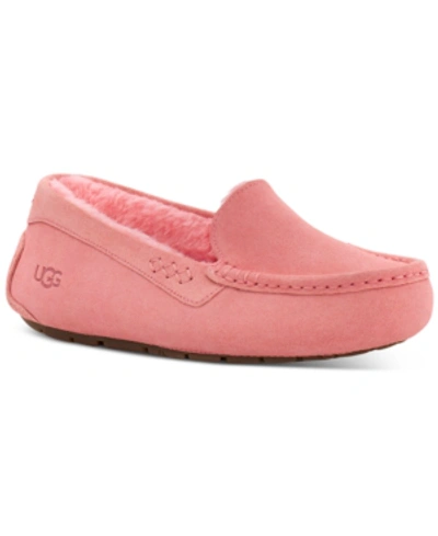 Shop Ugg Women's Ansley Moccasin Slippers In Pink Blossom