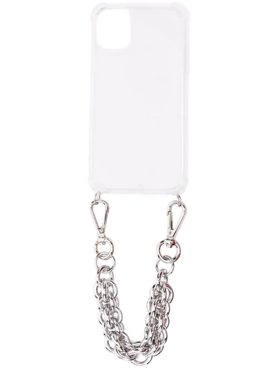 Shop Alyx Chain-link Iphone 11 Case In Weiss