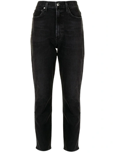 Agolde Jeans Raily In Schwarz