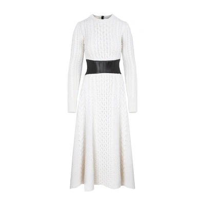 Shop Gabriela Hearst Tex Dress In White