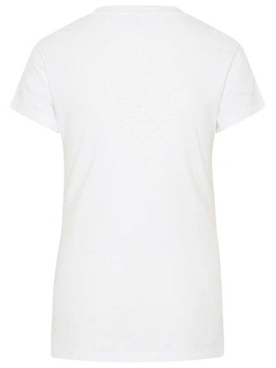 Shop Off-white White Cotton Pen Logo T-shirt