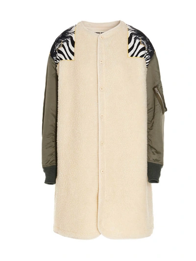 Shop Junya Watanabe X Versace Iconic Print Project Jacket In Multicolor
