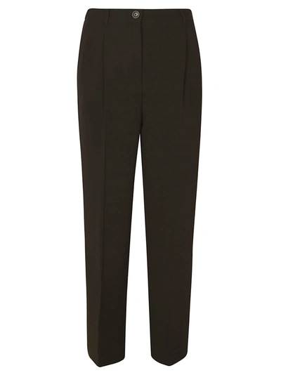 Tory Burch Crepe Trousers In Black | ModeSens