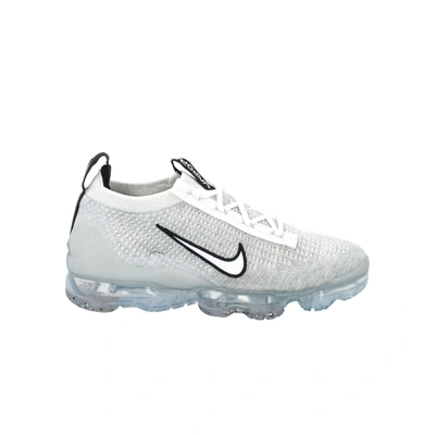 Nike Big Kids Air Vapormax 2021 Flyknit Casual Sneakers From Finish Line In White