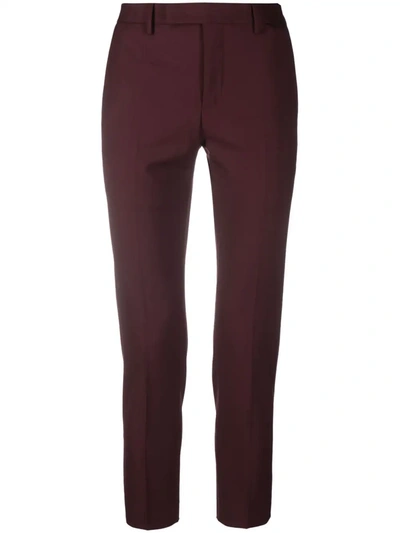 Shop Pt01 Low-rise Skinny Trousers In Rot