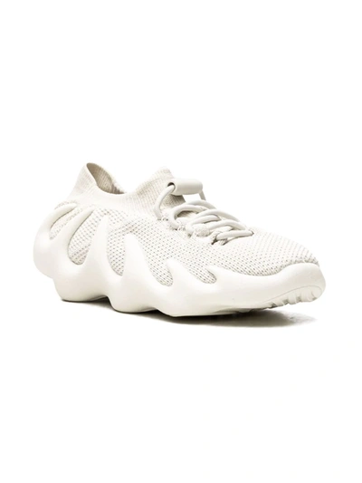 Shop Adidas Originals Yeezy 450 "cloud White" Sneakers