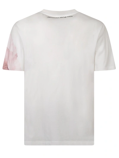 Shop Alexander Mcqueen Cotton T-shirt In White