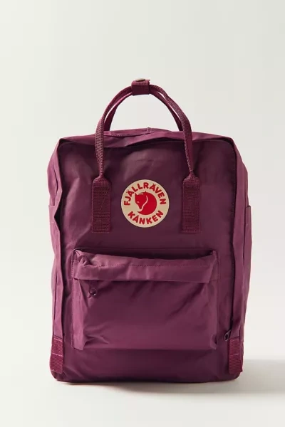 Shop Fjall Raven Classic Kånken Backpack In Mulberry