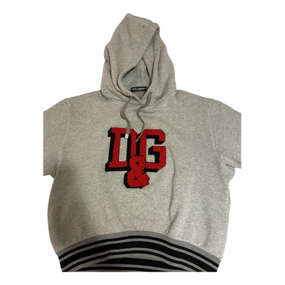 Pre-owned Dolce & Gabbana Sweatshirt In Grey