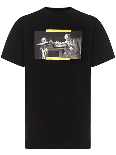 Shop Off-white Caravaggio Painting T-shirt In Black