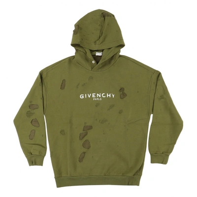 Pre-owned Givenchy Sweatshirt In Khaki