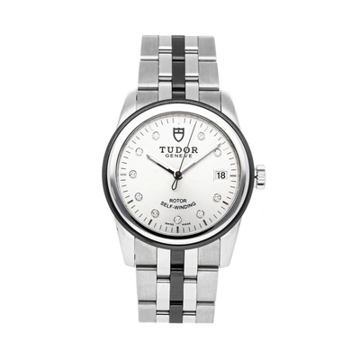 Pre-owned Tudor Glamour Watch In Silver