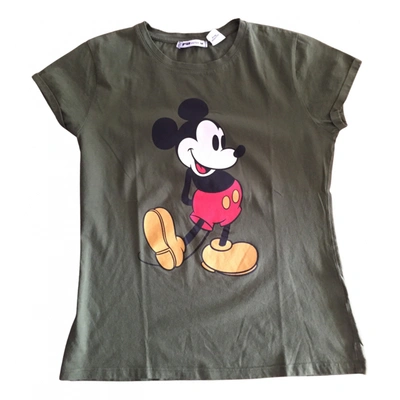 Pre-owned Disney T-shirt In Green