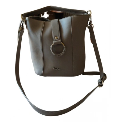 Pre-owned Pepe Jeans Crossbody Bag In Grey | ModeSens