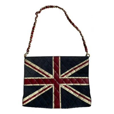 Pre-owned Chanel Union Jack Leather Handbag In Multicolour