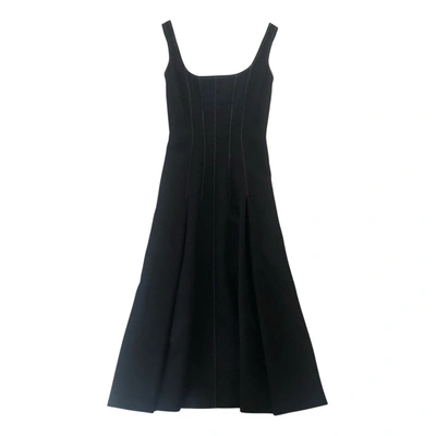 Pre-owned Dion Lee Mid-length Dress In Navy
